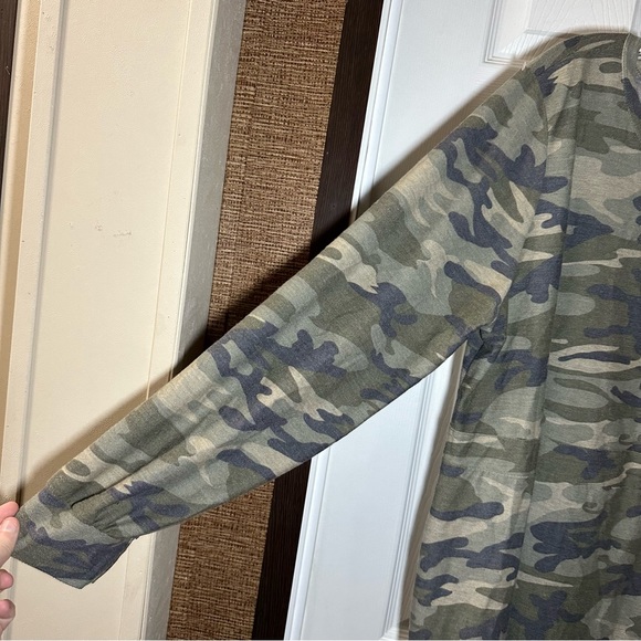 Heimish U.S.A Camo Print Long Sleeve Aline Dress size 3XL - Picture 4 of 11